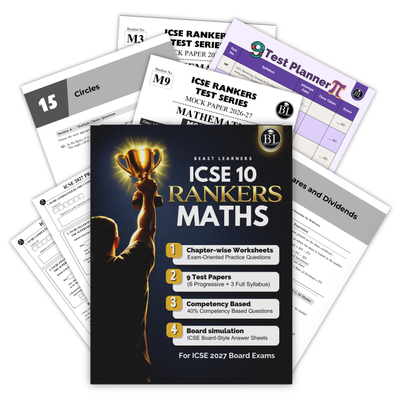 ICSE Class 10 Rankers Mathematics for 2027 Board Exams