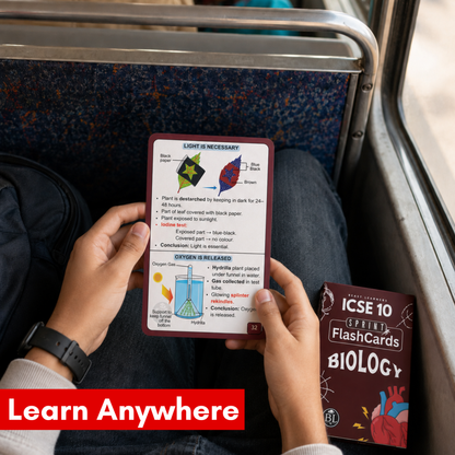 ICSE Class 10 Biology Sprint Flashcards