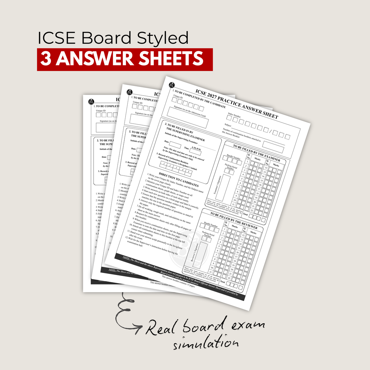 ICSE Class 10 Rankers Mathematics for 2027 Board Exams