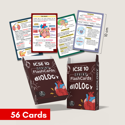 ICSE Class 10 Biology Sprint Flashcards