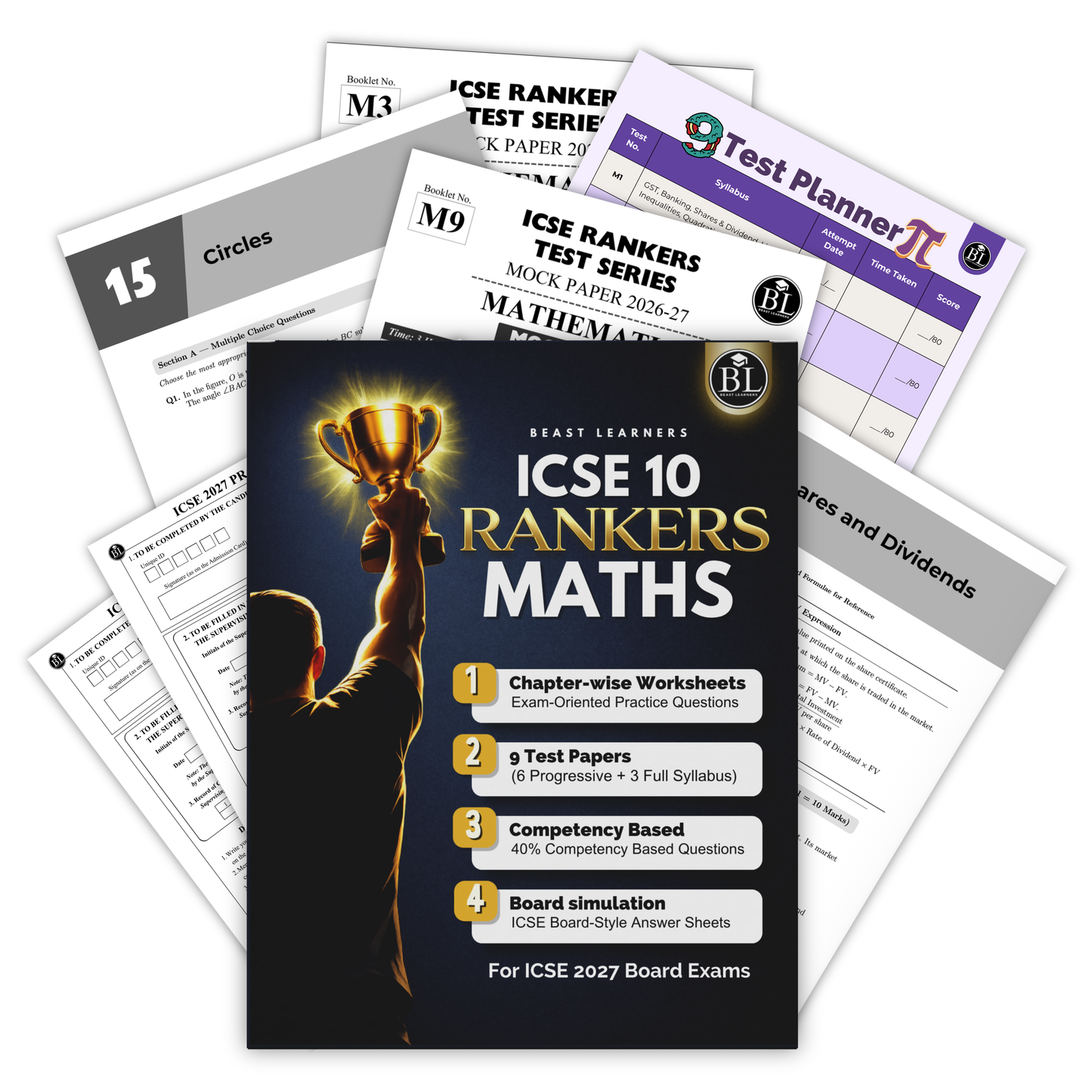 ICSE Class 10 Rankers Mathematics for 2027 Board Exams