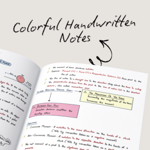 ICSE 10th Elite Physics Handwritten Notes