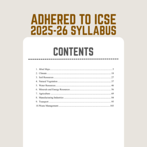 ICSE 10th Absolute Geography for 2026 Exams